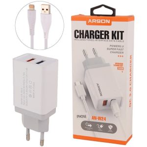 شارژر دیواری 18وات آرسون مدل AN-W24