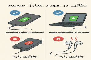 افزایش عمر باتری